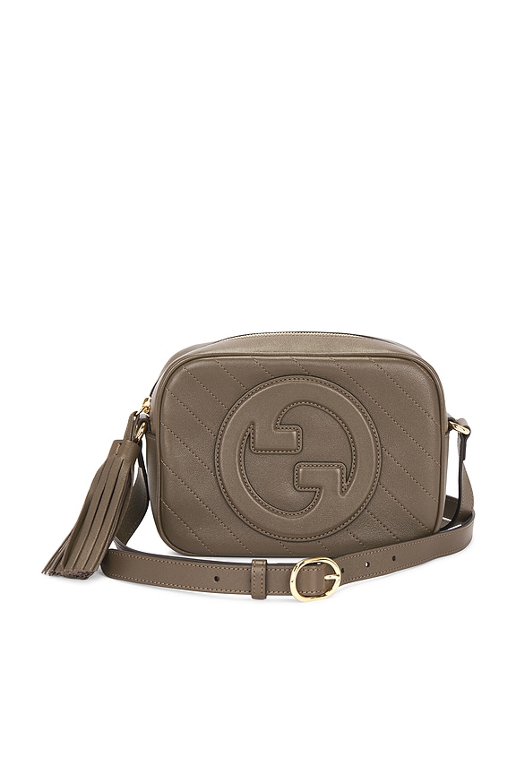 view 1 of 10 Gucci Sakai Be Green Blondie Camera Bag in Grey
