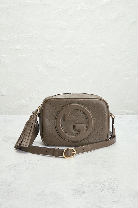 view 2 of 10 Gucci Sakai Be Green Blondie Camera Bag in Grey