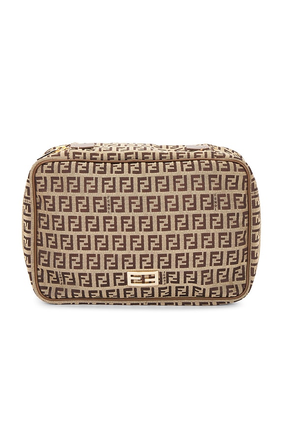view 1 of 9 Fendi Zucchino Pouch in Brown