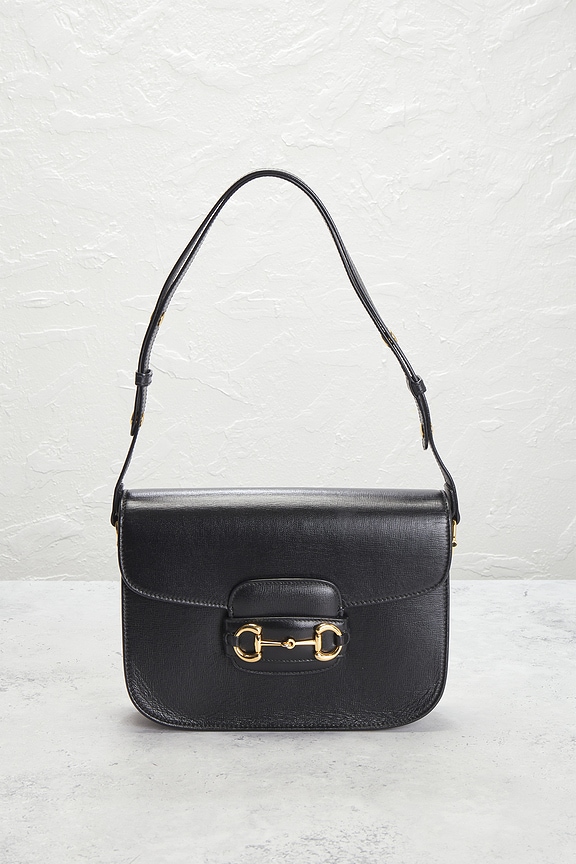 view 2 of 10 Gucci Horsebit 1955 Shoulder Bag in Black