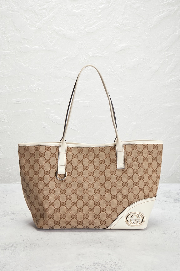 view 2 of 9 Gucci New Britt Tote Bag in Brown