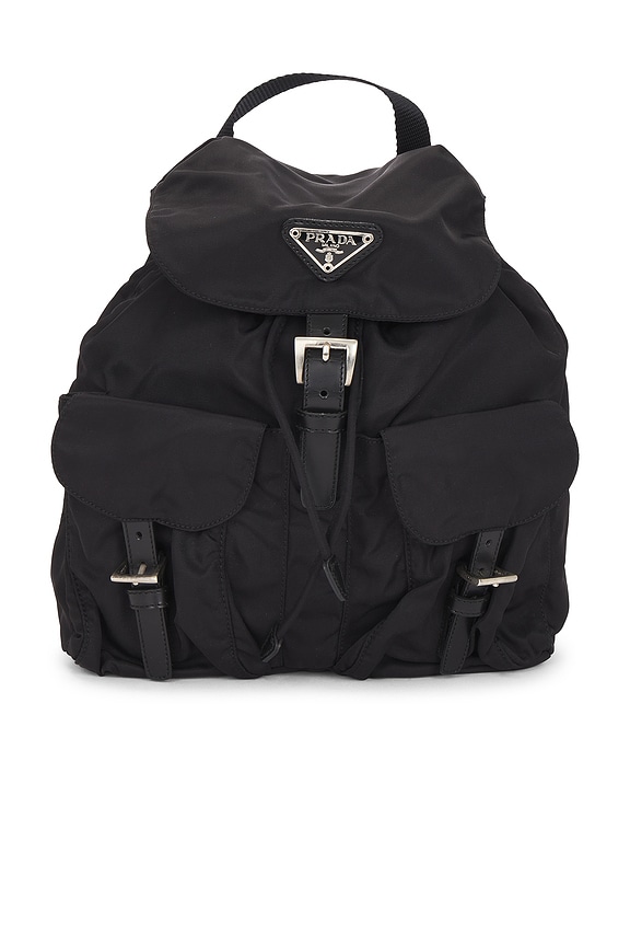 view 1 of 10 Prada Tessuto Backpack in Black