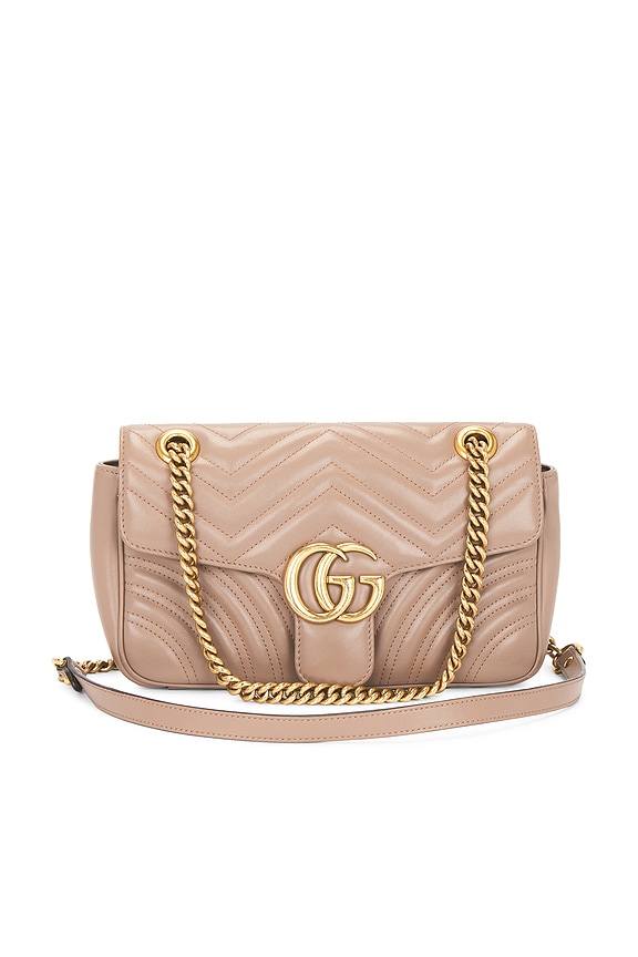 view 1 of 10 Gucci GG Marmont Shoulder Bag in Porcelain Rose