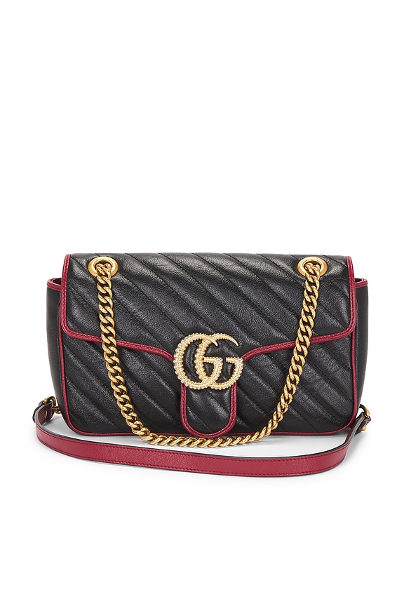 view 1 of 9 Gucci GG Marmont Shoulder Bag in Black