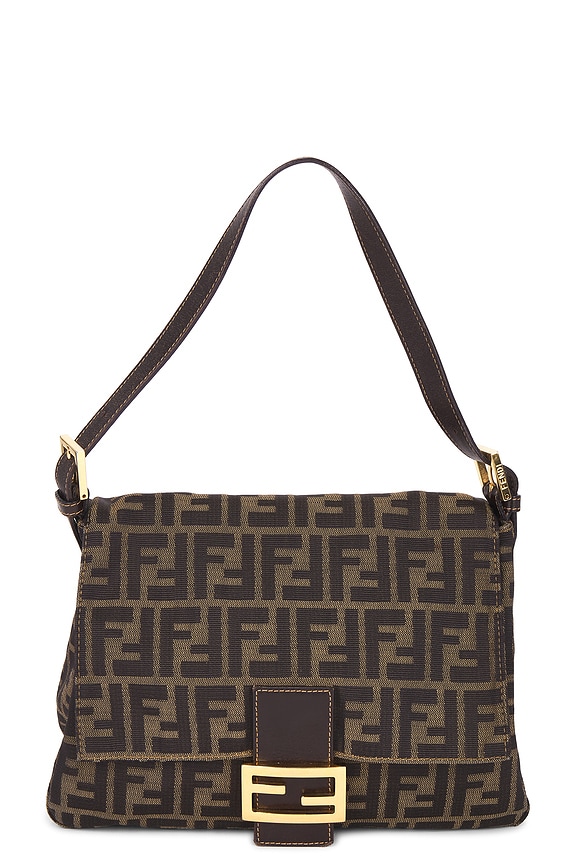 view 1 of 10 SAC PORTÉ ÉPAULE FENDI in Tobacco Brown