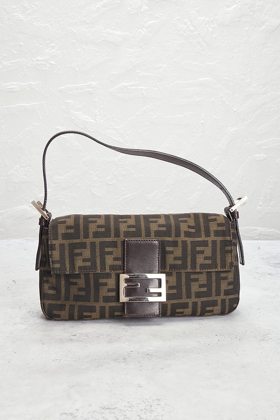 view 2 of 10 SAC PORTÉ ÉPAULE FENDI in Tobacco Brown