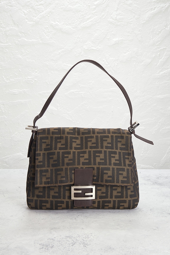 view 2 of 10 SAC PORTÉ ÉPAULE FENDI in Tobacco Brown