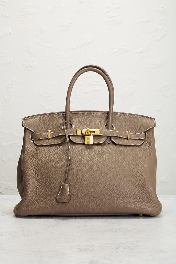 view 2 of 9 BOLSO HERMES in Etoupe