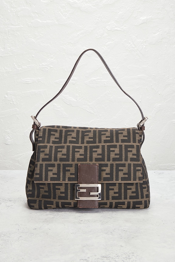 view 2 of 10 BOLSO HOMBRO FENDI in Tobacco Brown