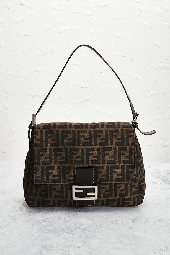 view 2 of 8 BOLSO HOMBRO FENDI in Tobacco Brown