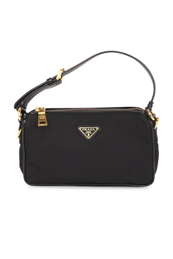 view 1 of 10 Prada Tessuto Pouch in Black