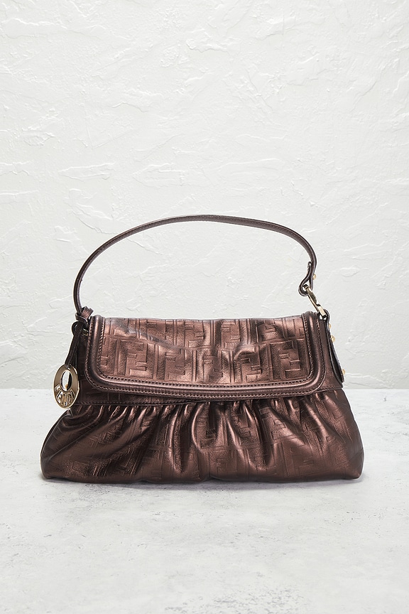 view 2 of 10 BOLSO HOMBRO FENDI in Brown