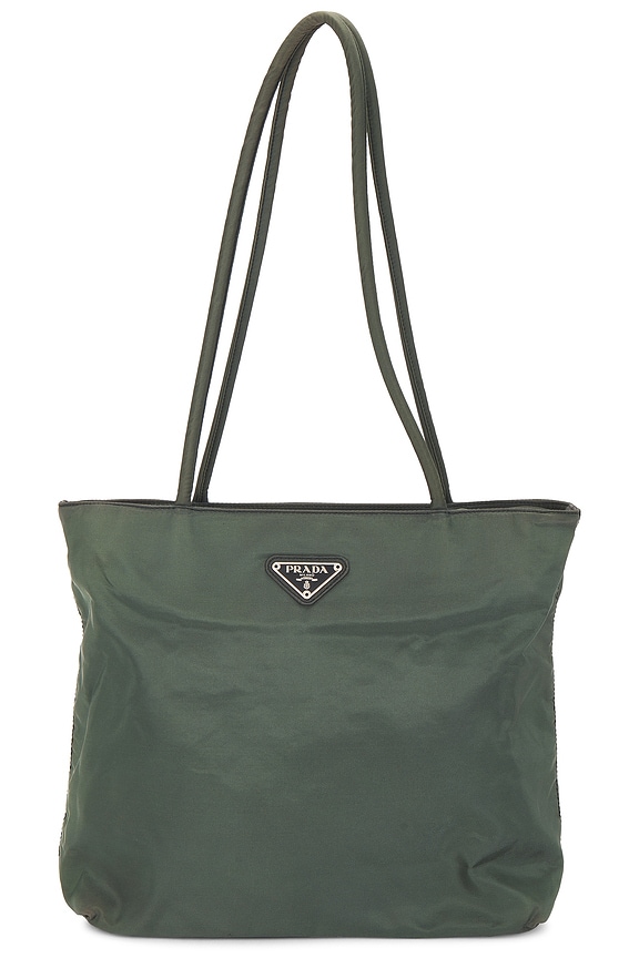 view 1 of 9 Prada Tessuto Tote Bag in Green
