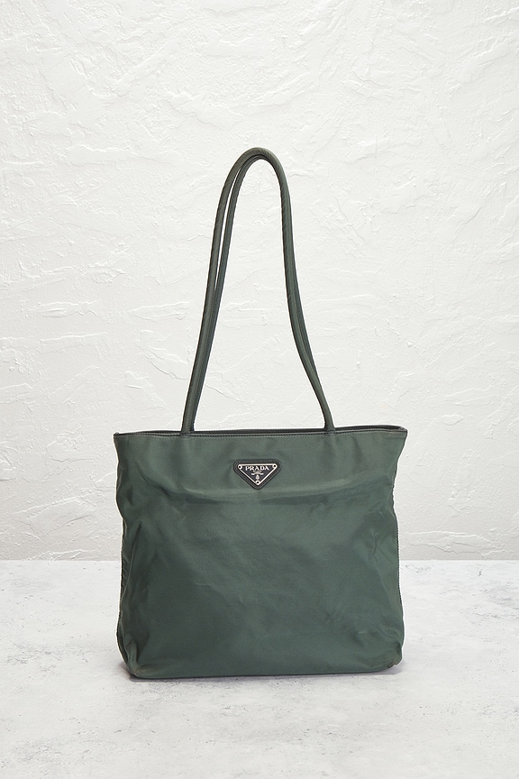 view 2 of 9 Prada Tessuto Tote Bag in Green