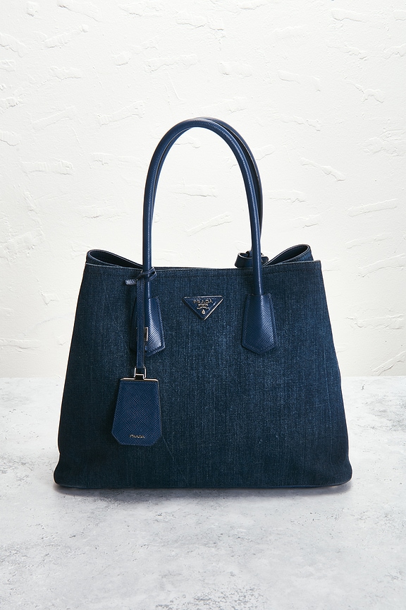 view 2 of 9 BOLSO TOTE PRADA in Blue