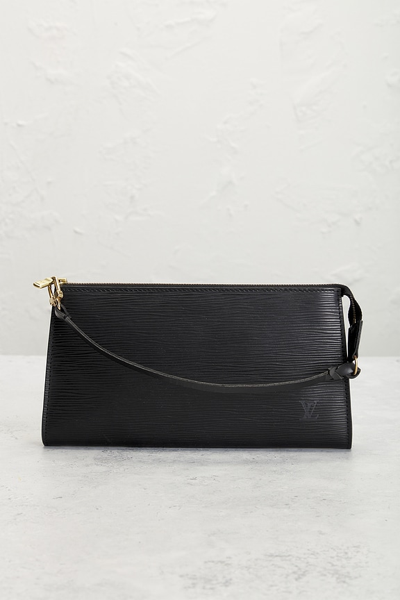 view 2 of 8 Louis Vuitton Epi Pochette Accessoires 24 Shoulder Bag in Black