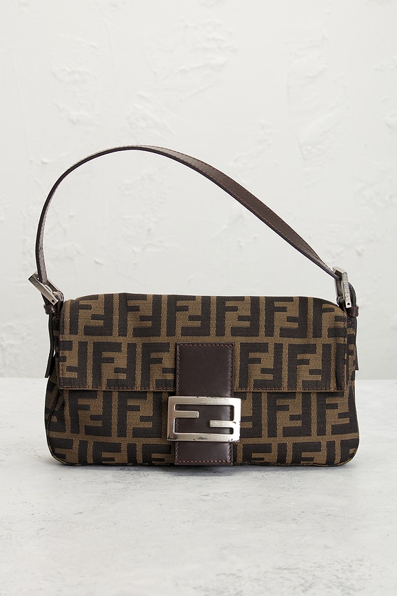 view 2 of 8 SAC PORTÉ ÉPAULE FENDI in Tobacco Brown