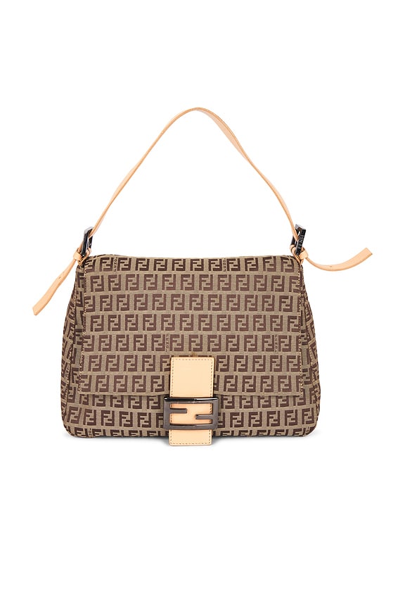 view 1 of 10 SAC PORTÉ ÉPAULE FENDI in Beige