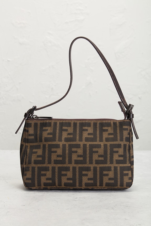 view 2 of 8 SAC PORTÉ ÉPAULE FENDI in Brown