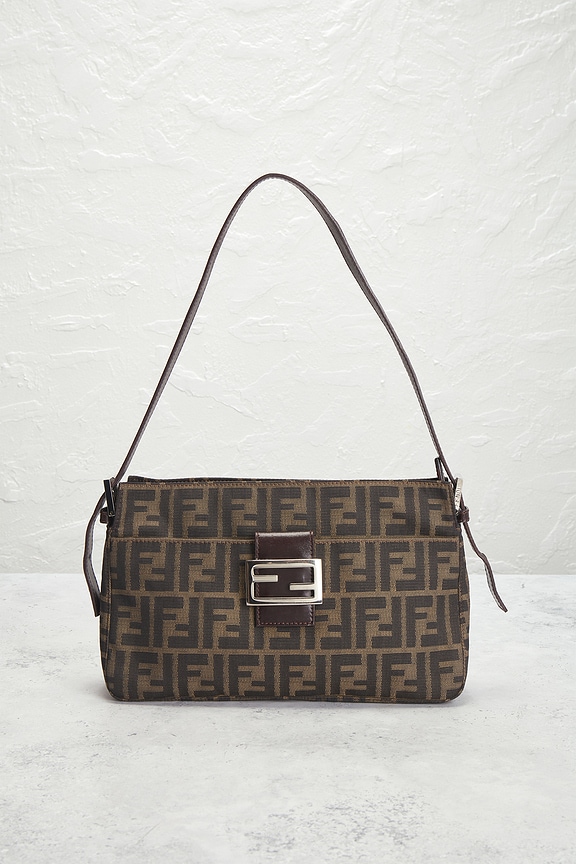 view 2 of 10 SAC PORTÉ ÉPAULE FENDI in Brown