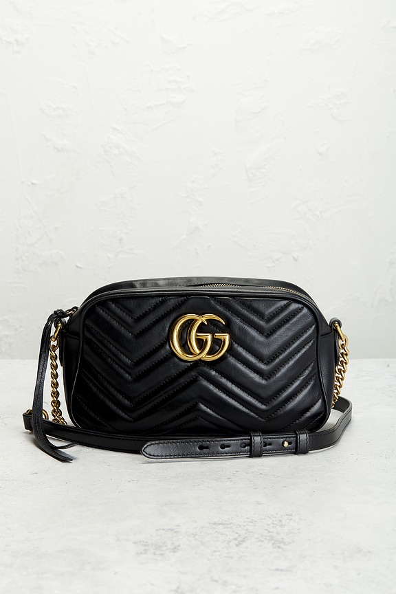 view 2 of 9 Gucci GG Marmont Shoulder Bag in Black