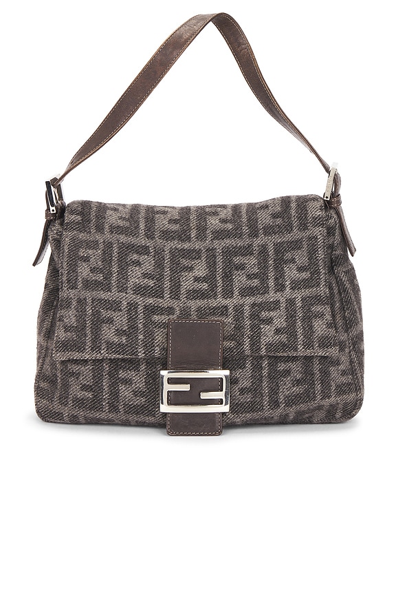 view 1 of 10 SAC PORTÉ ÉPAULE FENDI in Grey