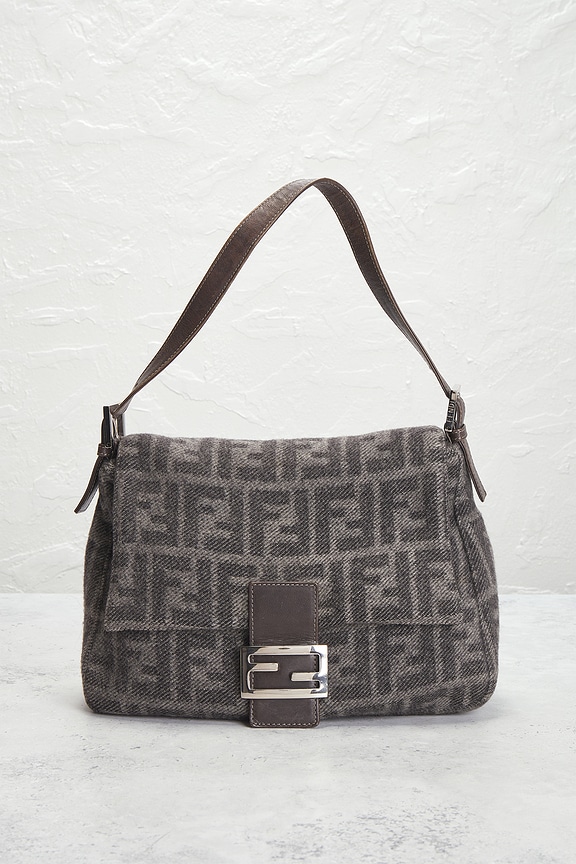 view 2 of 10 SAC PORTÉ ÉPAULE FENDI in Grey