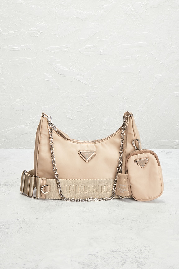 view 2 of 10 BOLSO HOMBRO PRADA in Deserto Beige