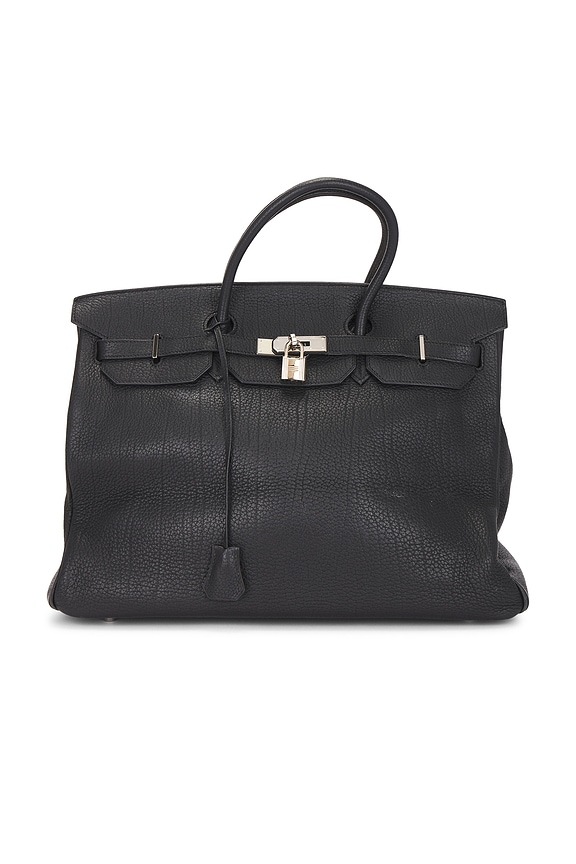 view 1 of 10 SAC À MAIN HERMES in Noir
