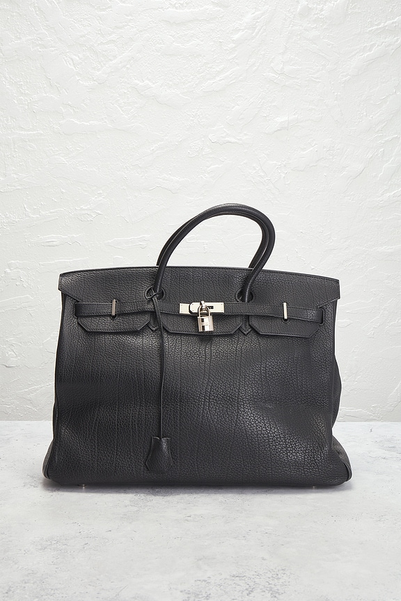 view 2 of 10 SAC À MAIN HERMES in Noir