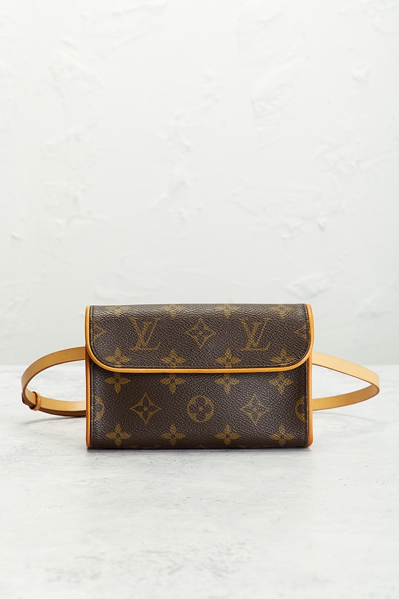 view 2 of 8 Louis Vuitton Monogram Florentine Pochette Belt Bag in Brown