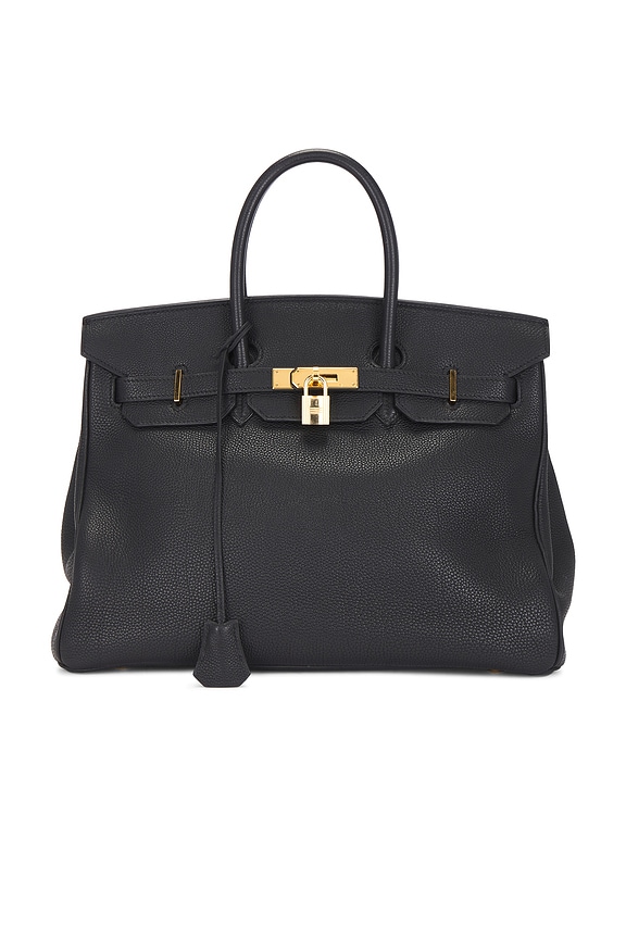 view 1 of 10 Hermes Togo Birkin 35 Handbag in Noir