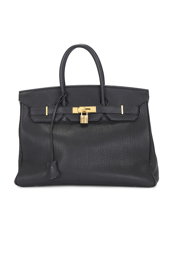 view 1 of 10 Hermes Togo Birkin 35 Handbag in Noir