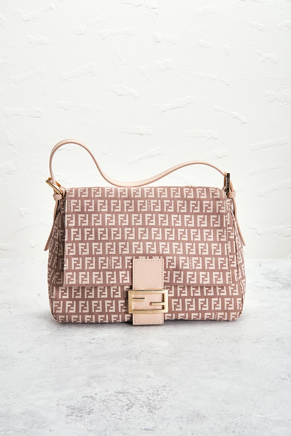 view 2 of 8 SAC PORTÉ ÉPAULE FENDI in Beige