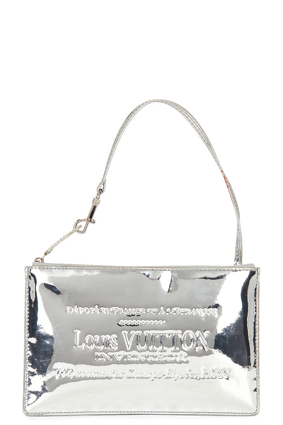 view 1 of 9 Louis Vuitton Limited Edition Monogram Miroir Pochette Platt Shoulder Bag in Silver