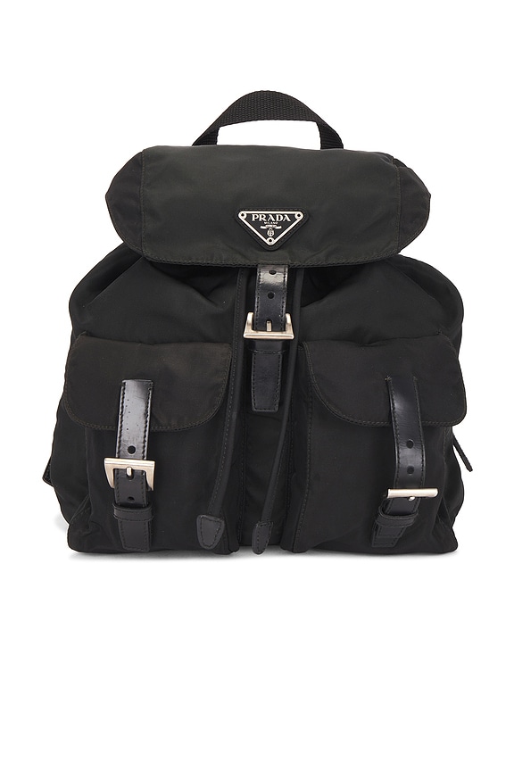 view 1 of 10 Prada Tessuto Backpack in Black