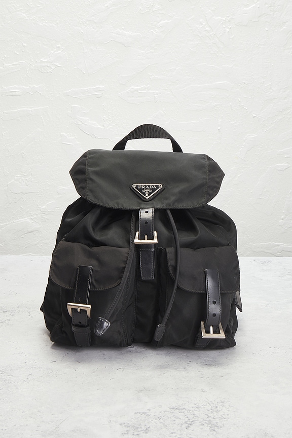 view 2 of 10 Prada Tessuto Backpack in Black