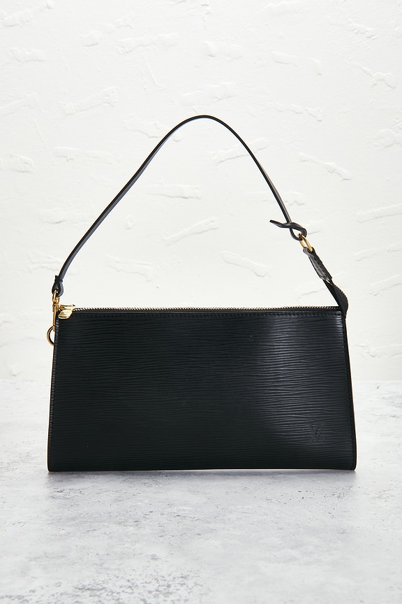 view 2 of 7 Louis Vuitton Epi Pochette Accessoires 24 Shoulder Bag in Black
