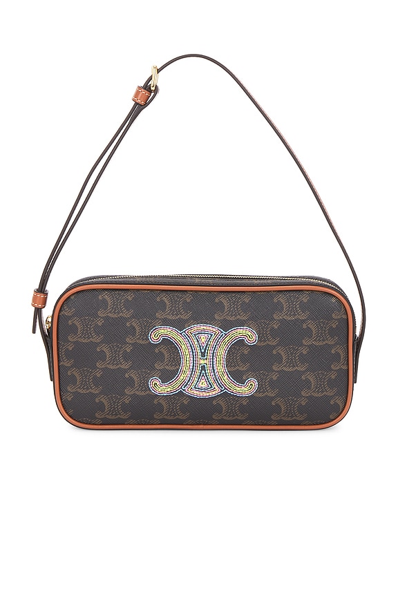 view 1 of 9 Celine Triomphe Camera Bag in Brown