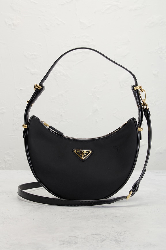 view 2 of 10 SAC PORTÉ ÉPAULE PRADA in Black