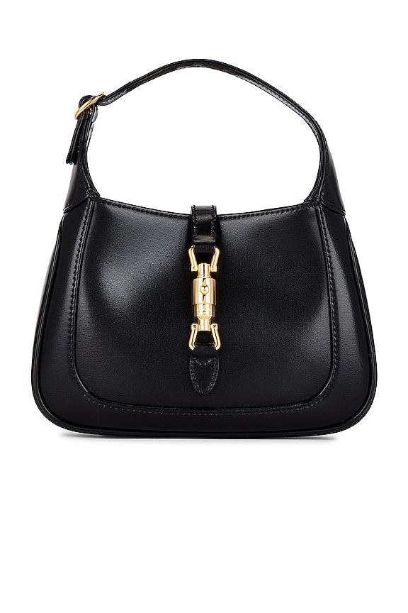 view 2 of 10 Gucci Jackie 1961 Leather 2 Way Shoulder Bag in Black