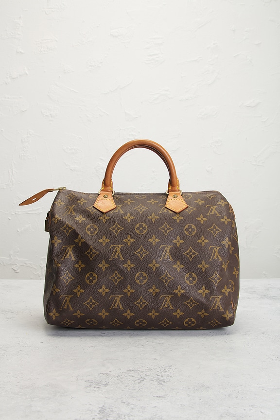 FWRD Renew Louis Vuitton Monogram Speedy 30 Handbag in Brown | REVOLVE