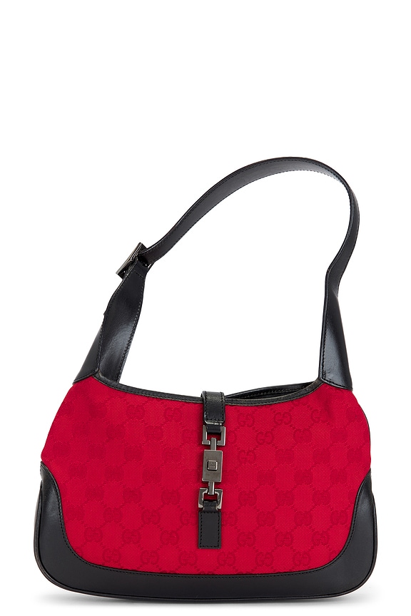 view 1 of 9 Gucci Jackie Hobo Bag in Red