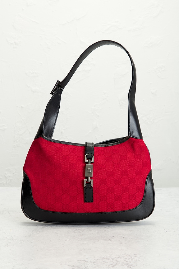 view 2 of 9 Gucci Jackie Hobo Bag in Red