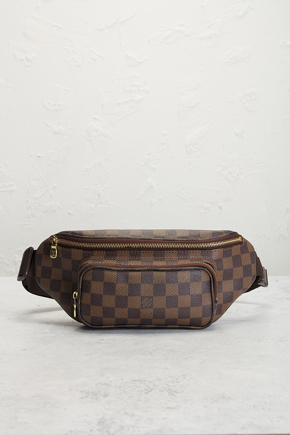 view 2 of 9 Louis Vuitton Damier Ebene Melville Bum Bag in Brown