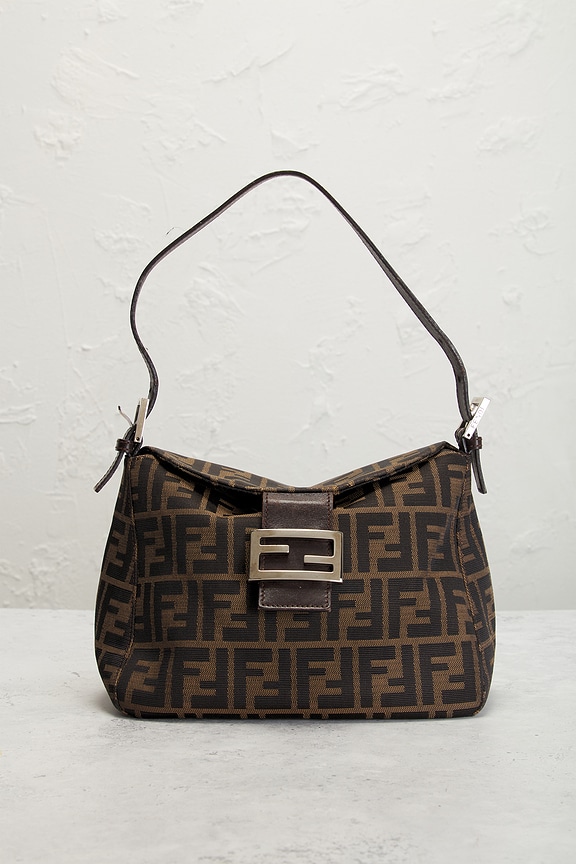 view 2 of 8 Fendi Zucca Shoulder Bag in Brown