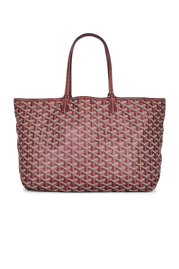 view 2 of 10 Goyard Saint Louis PM Bordeaux Tote Bag in Pink