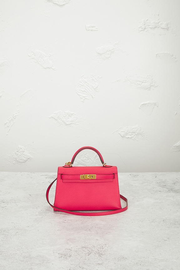 view 2 of 9 BOLSO HERMES in Rose Extreme