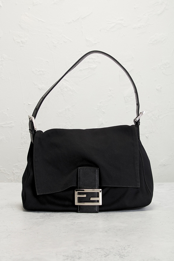 view 2 of 8 Fendi Mama Baguette Shoulder Bag in Black