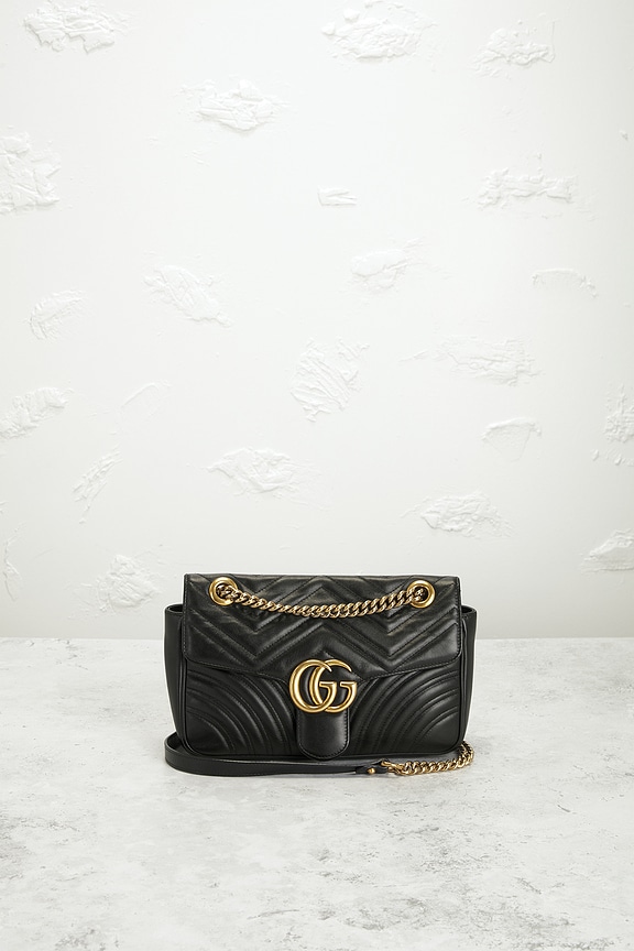 view 2 of 8 Gucci GG Marmont Shoulder Bag in Black
